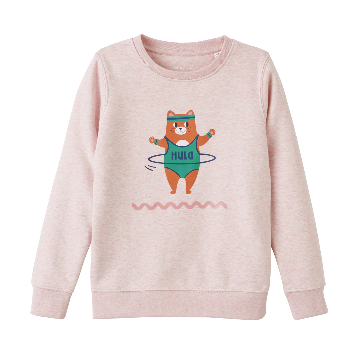 4MURS Sweat-shirt Chachat Rose chiné