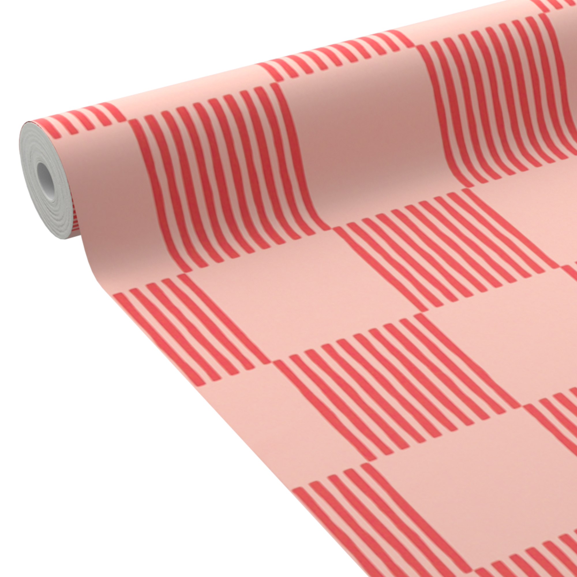 4MURS Papier peint intissé Damien Rose poudré