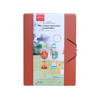LA PETITE ÉPICERIE Kit de peinture Mes casse noisettes Rouge