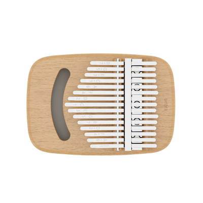 UMBRA Boîte à musique Kalimba Beige, blanc