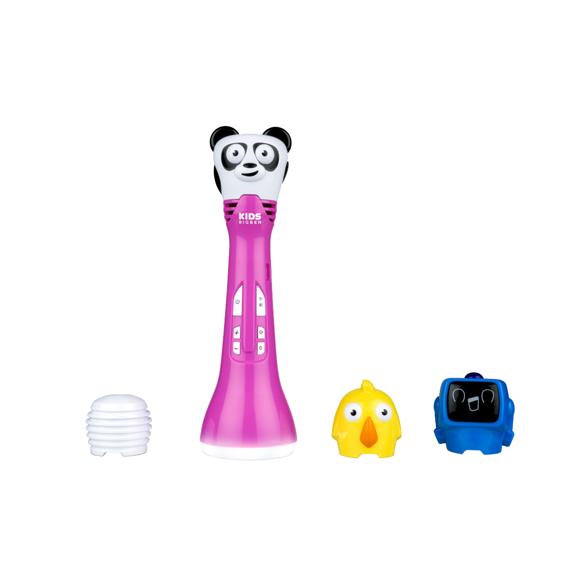 BIGBEN Enceinte Micro karaoke Rose