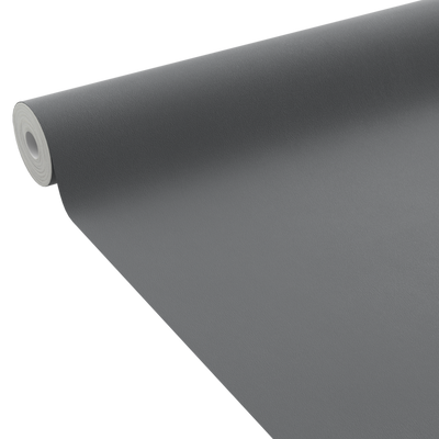 4MURS Papier peint intissé Classic line Gris anthracite Lisse