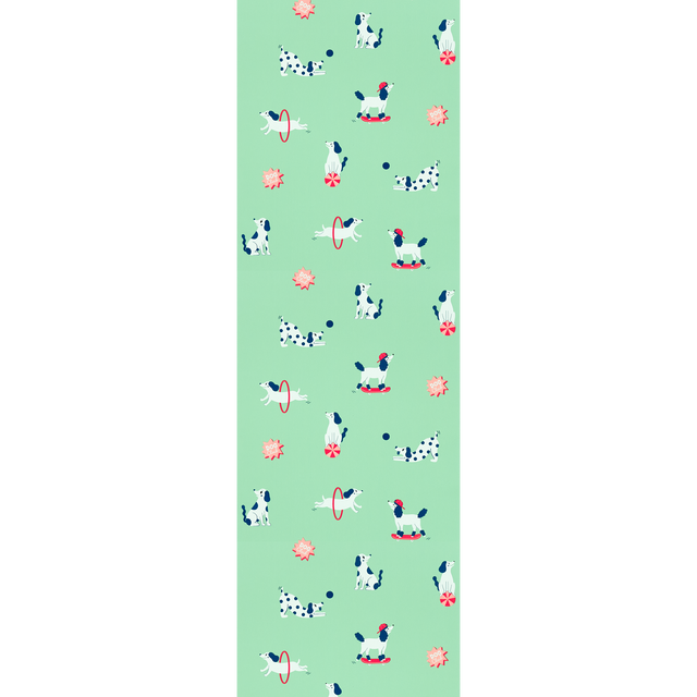 4MURS Papier peint intissé CASPER coloris vert d'eau