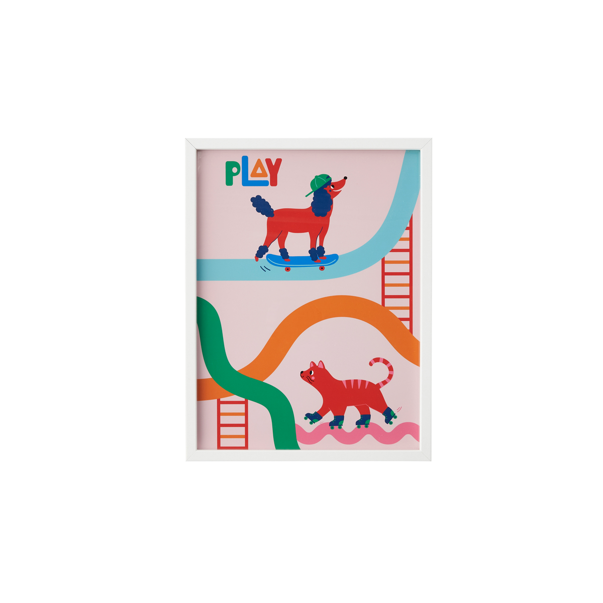 4MURS Image encadrée Play Multicolore