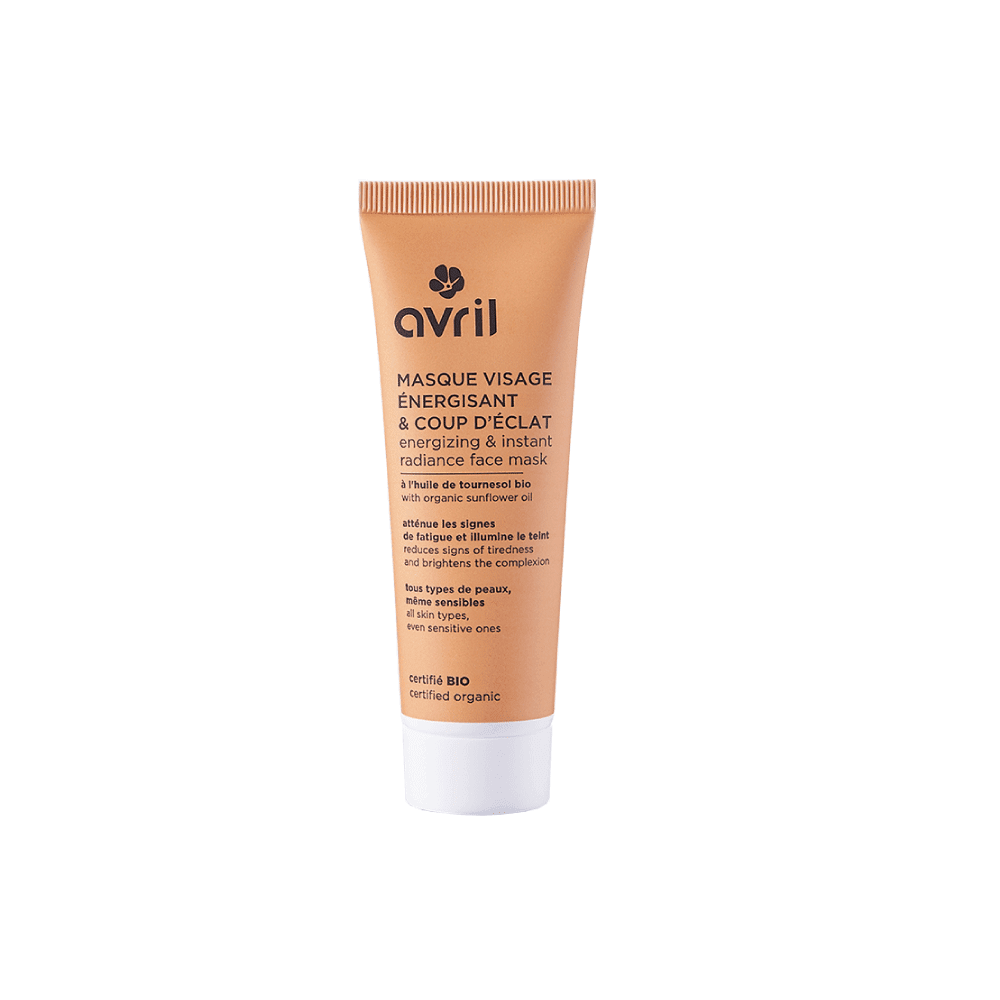 AVRIL Masque crème Visage énergisant Orange 50ML