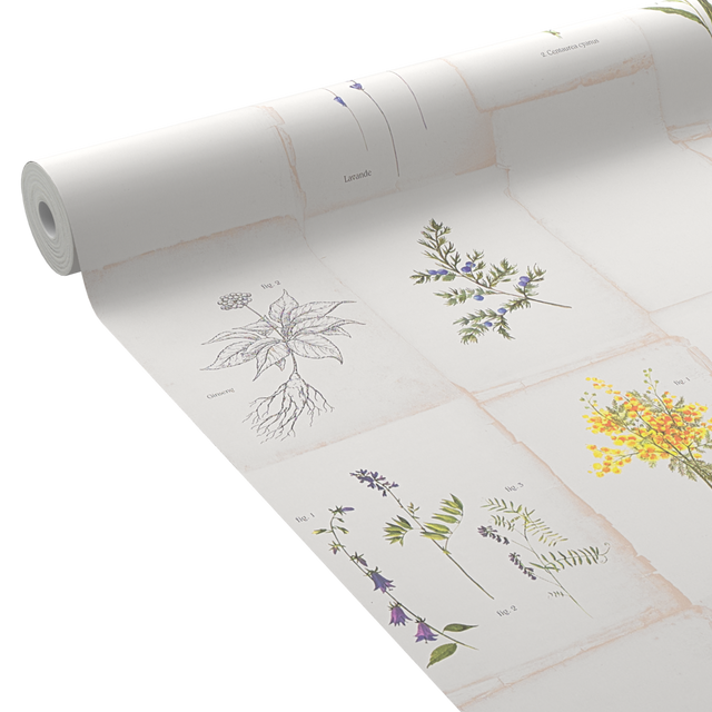 4MURS Papier peint intissé GARANCIA coloris multicolore