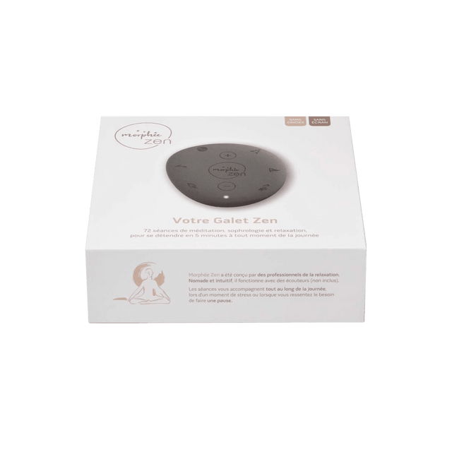 Morphée BOX Galet anti-stress ZEN coloris gris