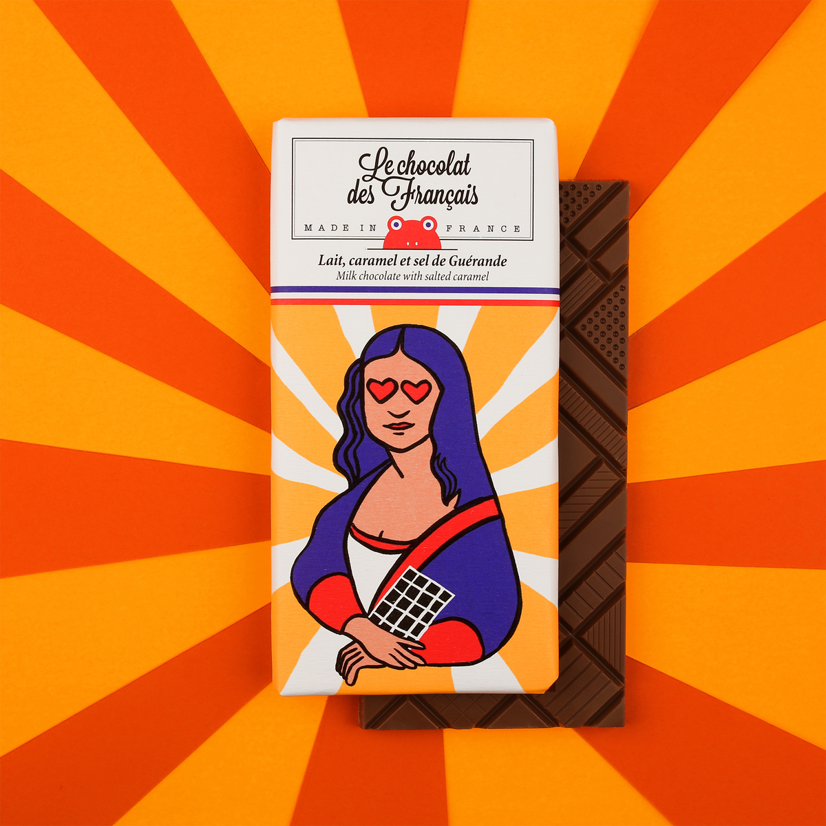 LE CHOCOLAT DES FRANÇAIS Chocolat Joconde 80G