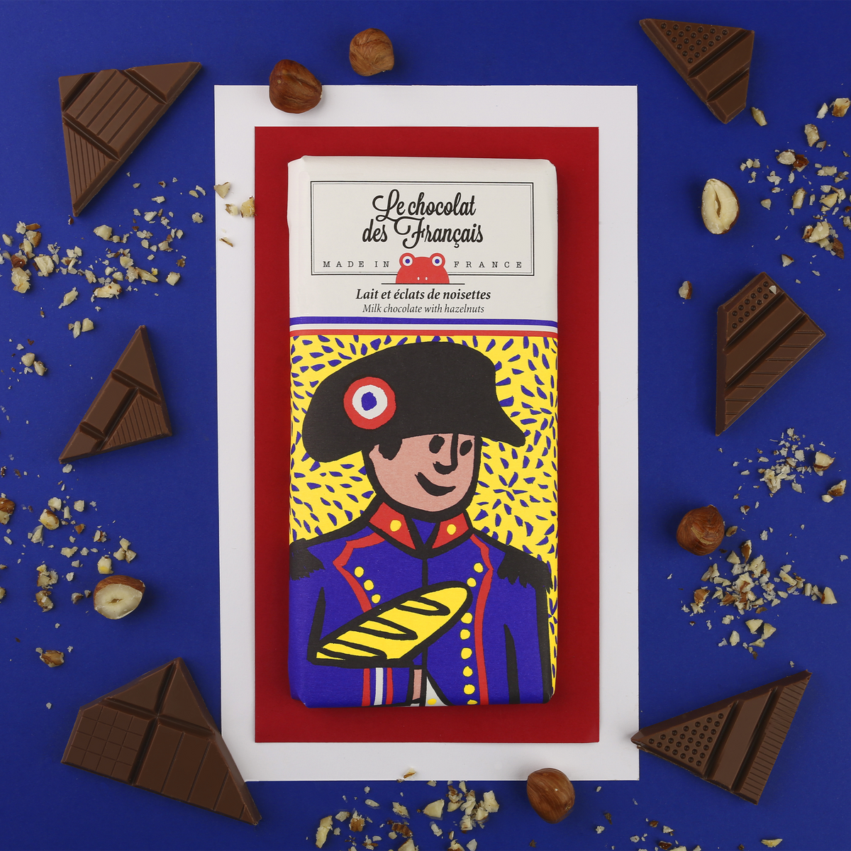 LE CHOCOLAT DES FRANÇAIS Chocolat Napoleon 80G