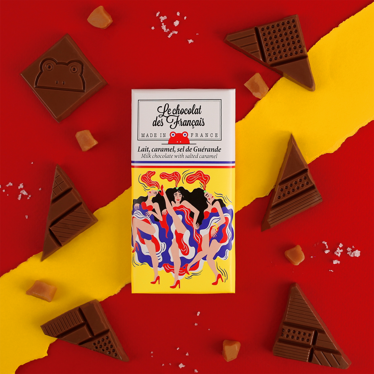 LE CHOCOLAT DES FRANÇAIS Chocolat Danseuses 30G