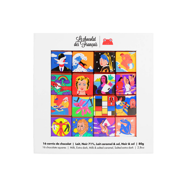 Le chocolat des Français Coffret CHOCOLAT ART