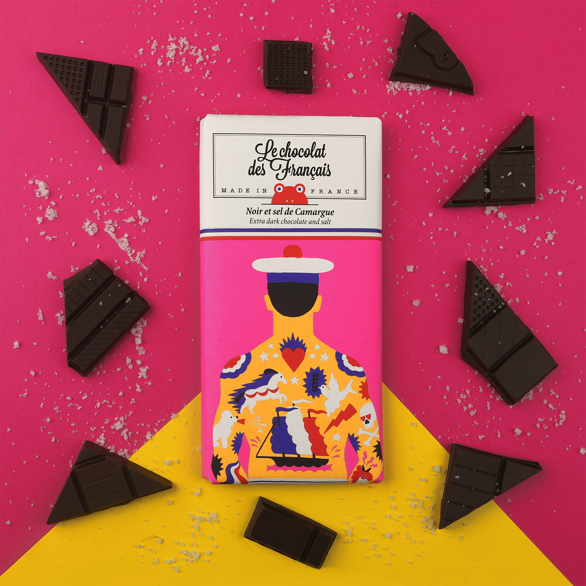 LE CHOCOLAT DES FRANÇAIS Chocolat Tatoo 80G