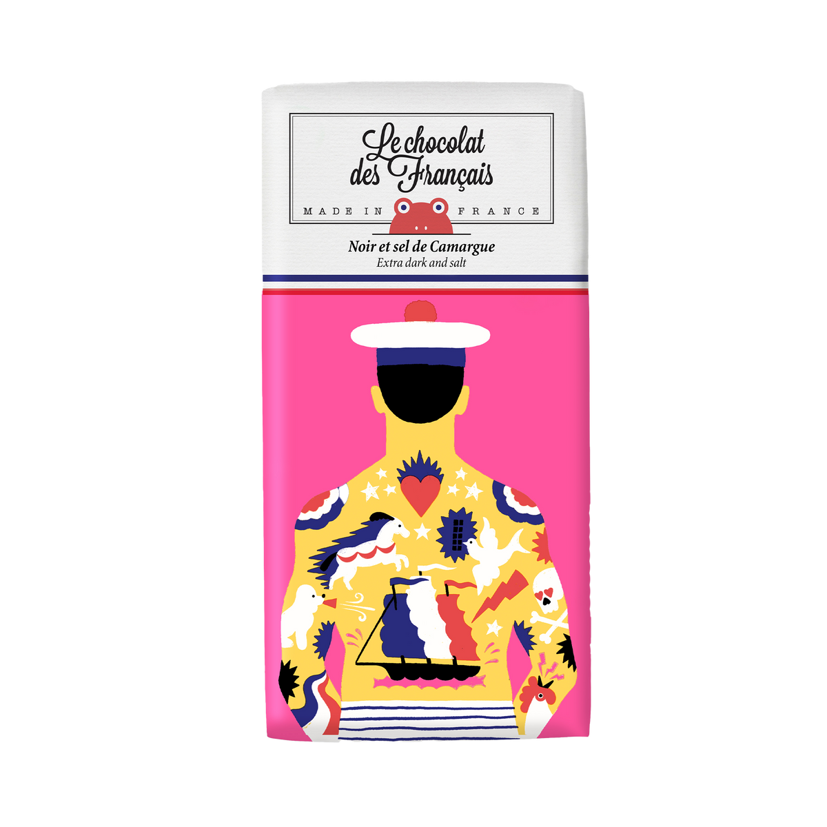 LE CHOCOLAT DES FRANÇAIS Chocolat Tatoo 80G