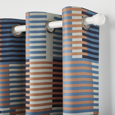 4MURS Rideau occultant Luke Bleu acier