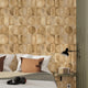 4MURS Papier peint intissé Albay Brun doré