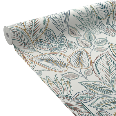 Papier peint intissé Celian Multicolore