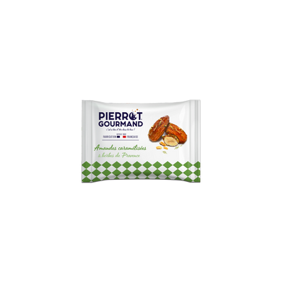 PIERROT GOURMAND Confiserie Les pépites - amandes caramélisées 45G