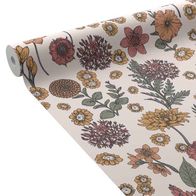 4MURS Papier peint intissé ALINE coloris multicolore