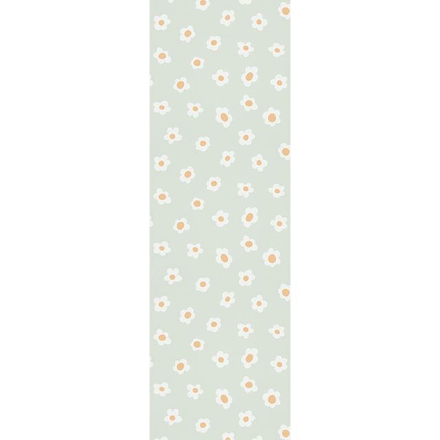 4MURS Papier peint intissé MARGARIDA coloris vert d'eau