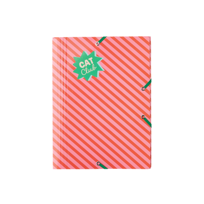 4MURS Pochette à rabat Cat club Rose