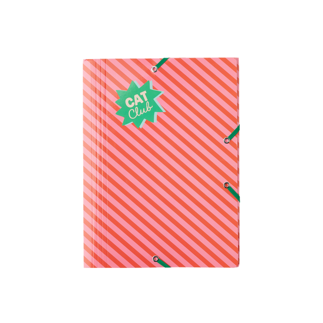 4MURS Pochette à rabat CAT CLUB coloris rose