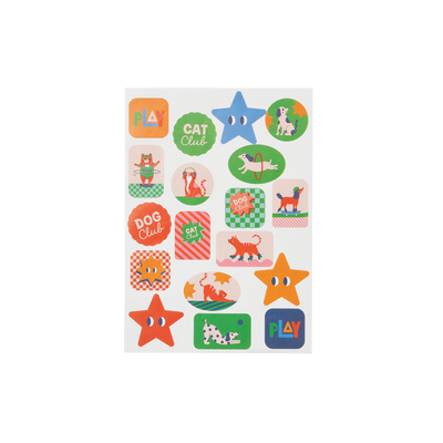 4MURS Sticker Chacha Multicolore