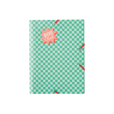 4MURS Pochette à rabat Dog club Vert