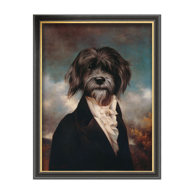 4MURS Image sous verre Sherlock Noir