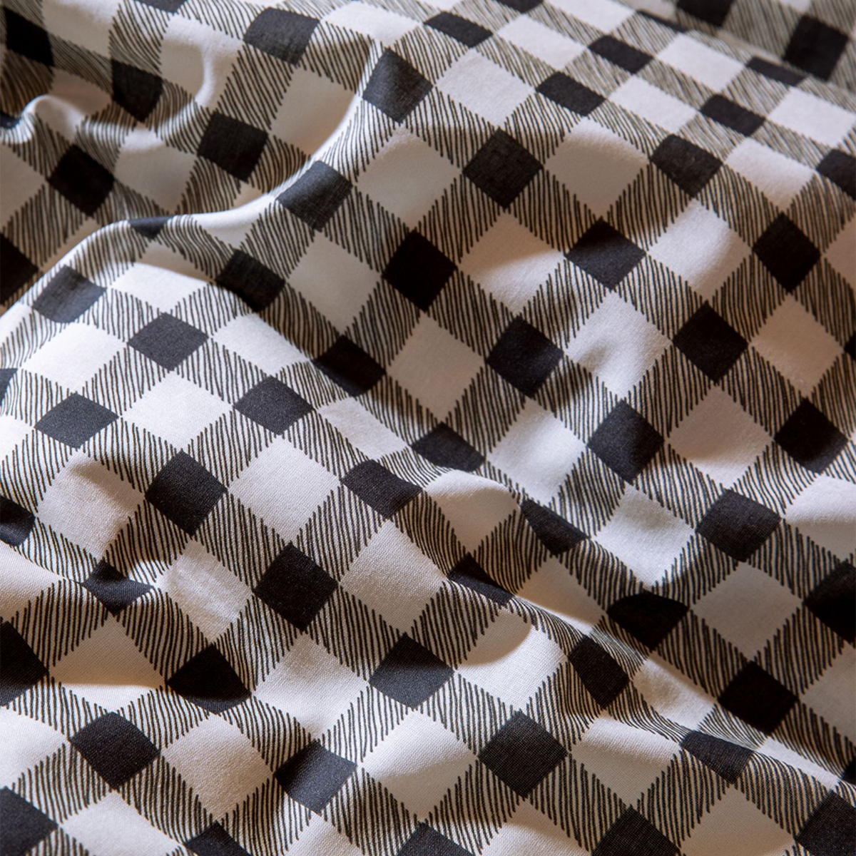 4MURS Parure de lit en toile de coton Sol Beige/anthracite