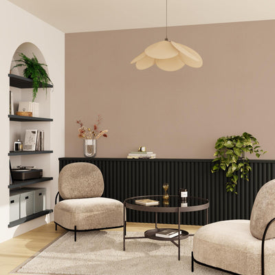 4MURS Papier peint intissé Lazaro Moka latte Cuir