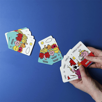 Jeu de cartes Mr mme Blanc
