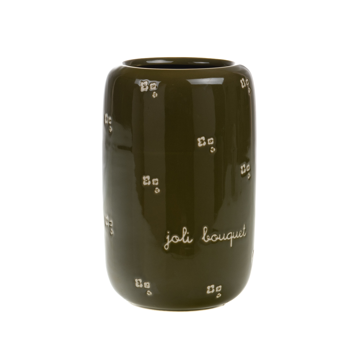 AMADEUS CADES Vase Capucine Kaki