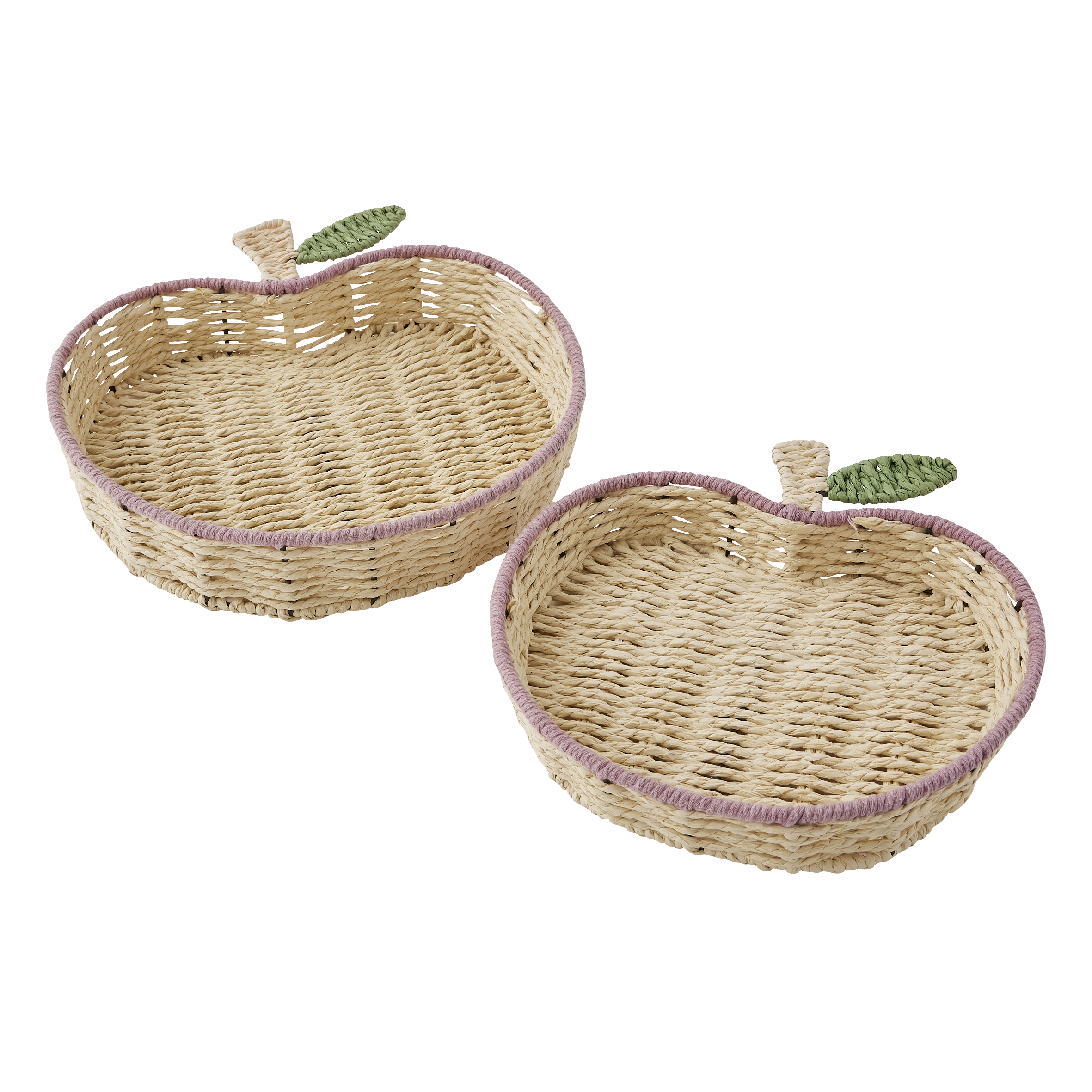 Panier de rangement Pomme Beige