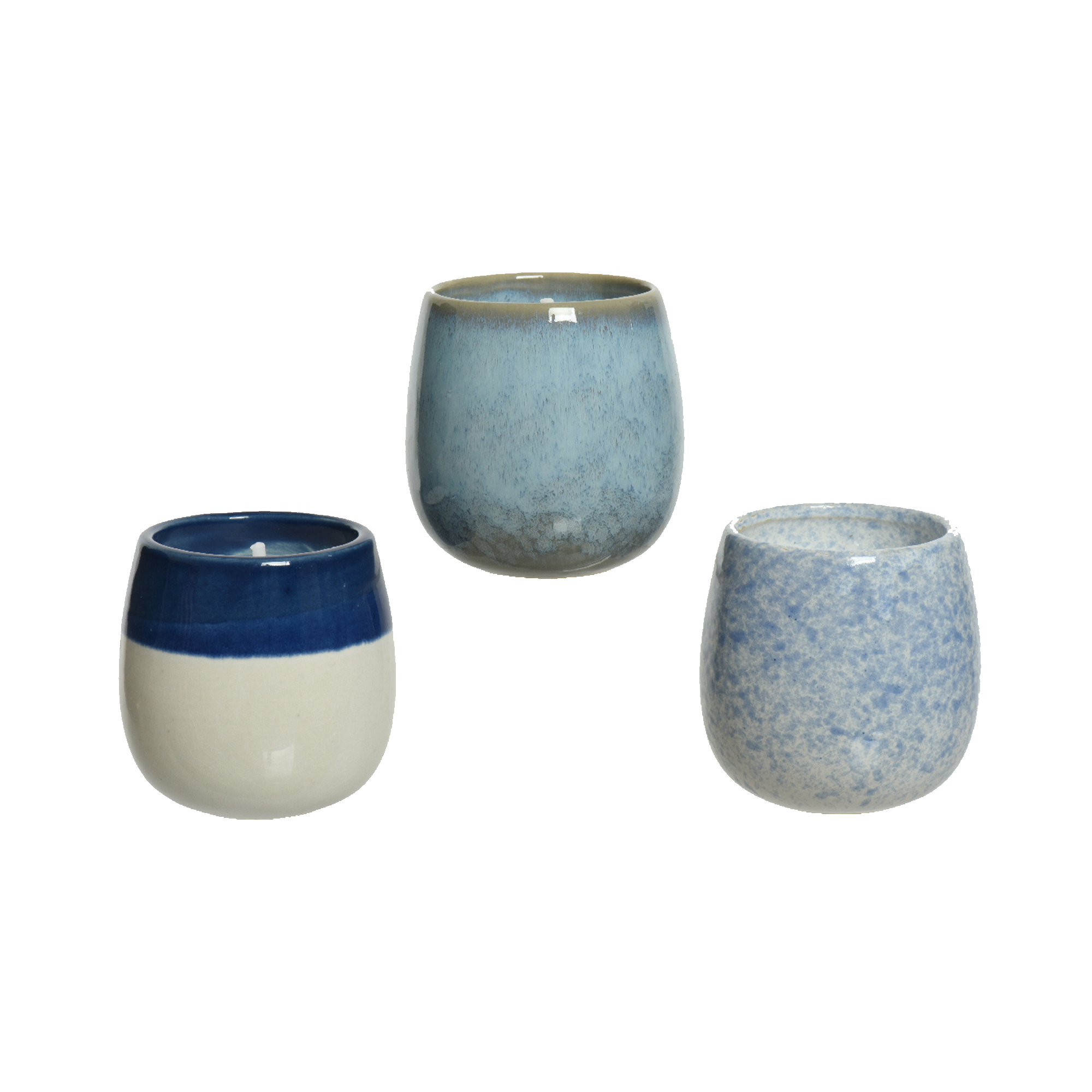 Bougie parfumée Citronnelle Bleu Citronnelle