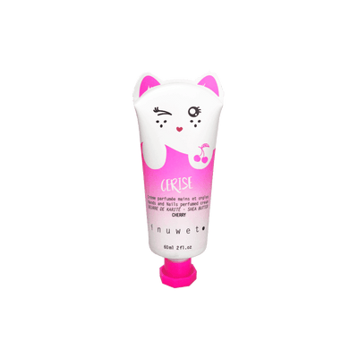 INUWET Crème mains Chat cerise Rose Cerise 60ML