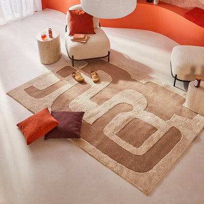 Tapis Oran Ivoire/sable