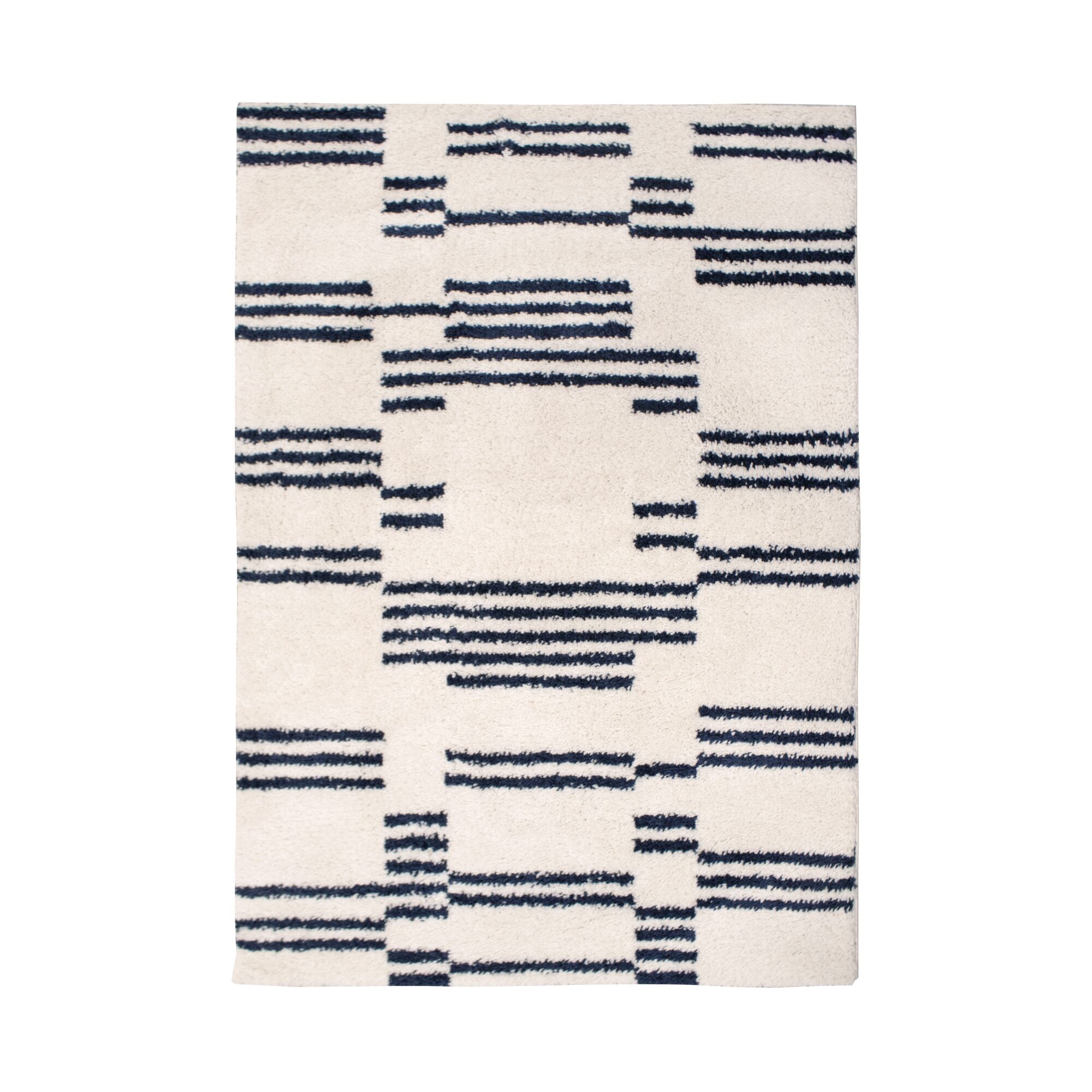 Tapis Janis Ivoire/noir