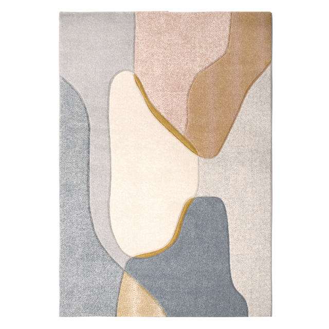 Tapis ELLY coloris rose 120 x 170 cm