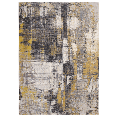 Tapis Barry Gris/jaune