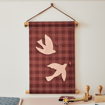 4MURS Kakémono déco Naty Rose