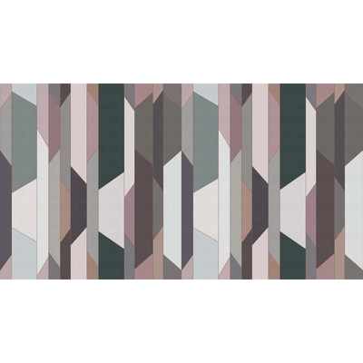 Papier peint panoramique XXL Theotime Rose Satiné