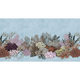 Papier peint panoramique XXL Coralia Bleu pastel Satiné
