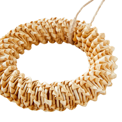 Décoration à suspendre Couronne s Paille