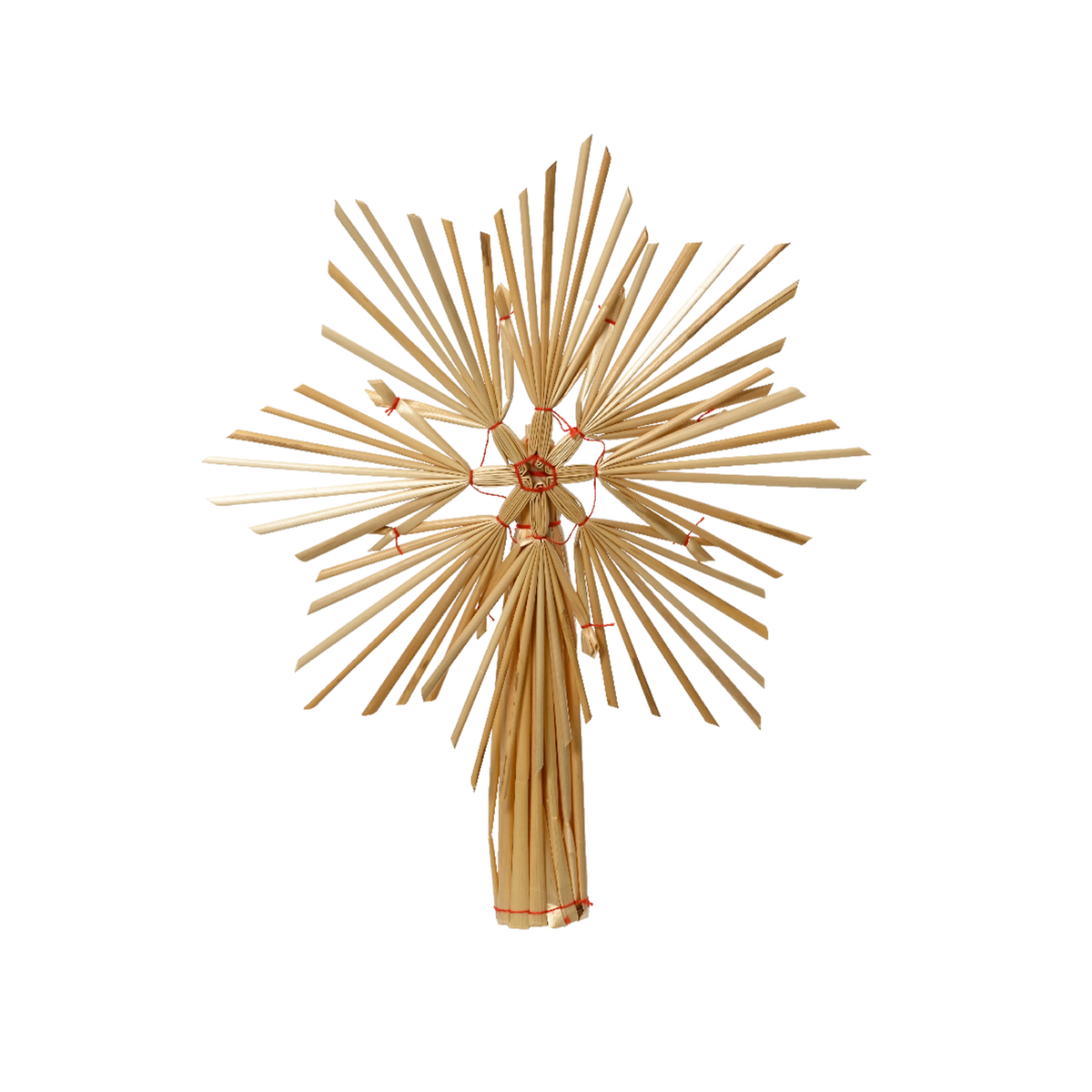 Décoration à suspendre Etoile sapin Paille