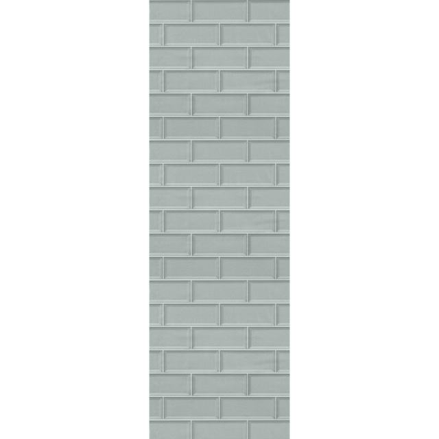 Papier peint intissé MALCOLM coloris vert de gris