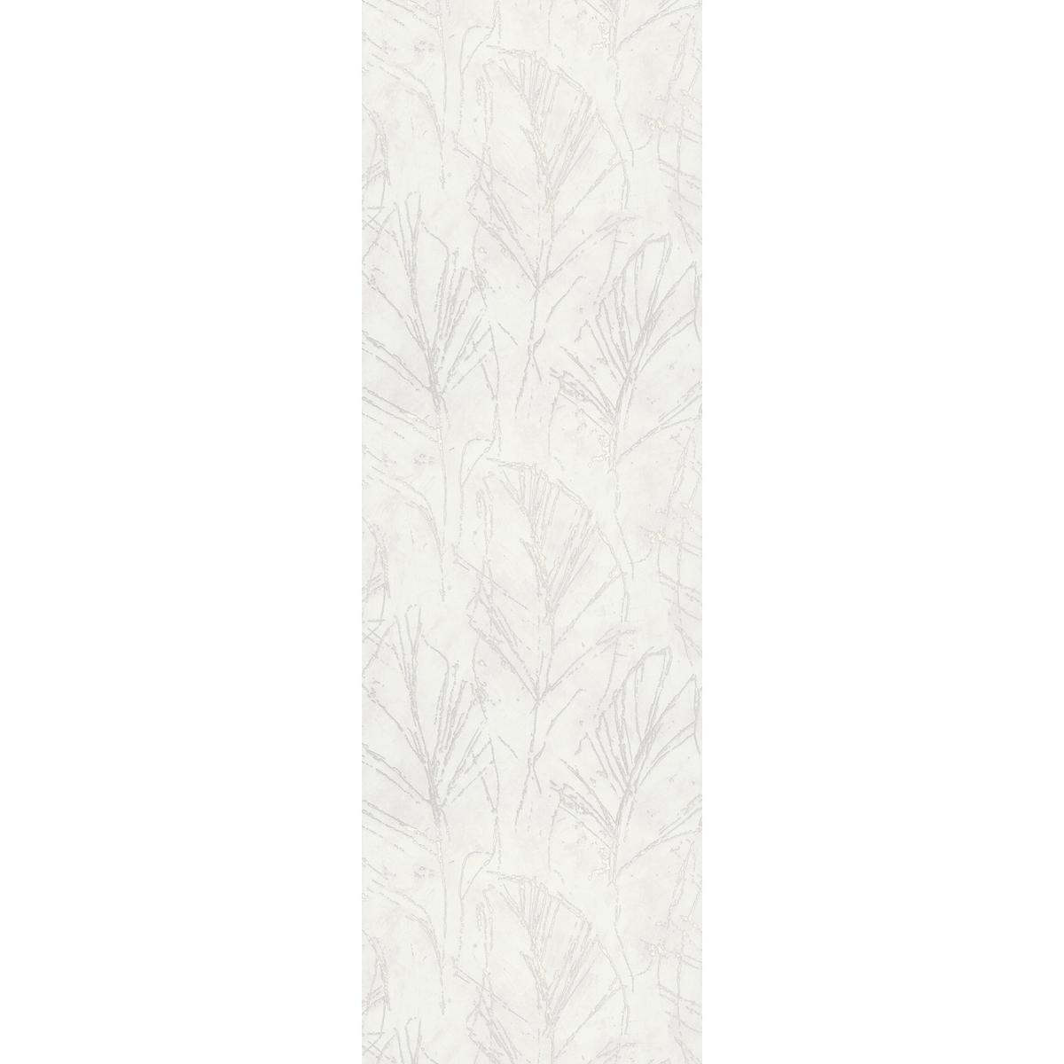 Papier peint intissé Lorella Blanc doré