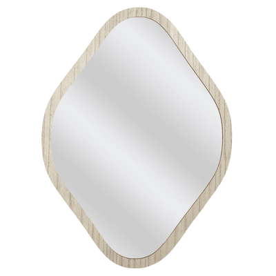 Miroir en bois Elio Beige