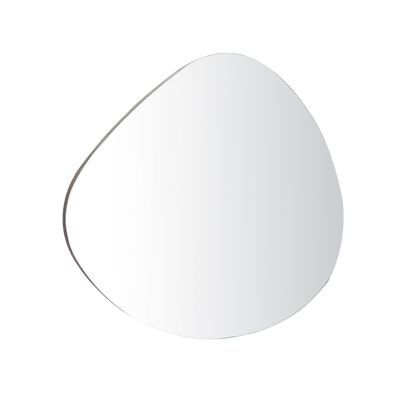 Miroir en métal Nude Beige