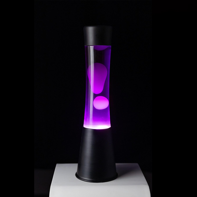 FISURA Lampe à lave Lava black Noir