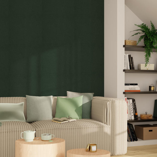 Papier peint intissé PALAZZO coloris vert impérial